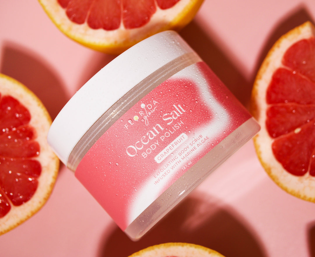 Florida Glow Grapefruit Ocean Salt Body Polish