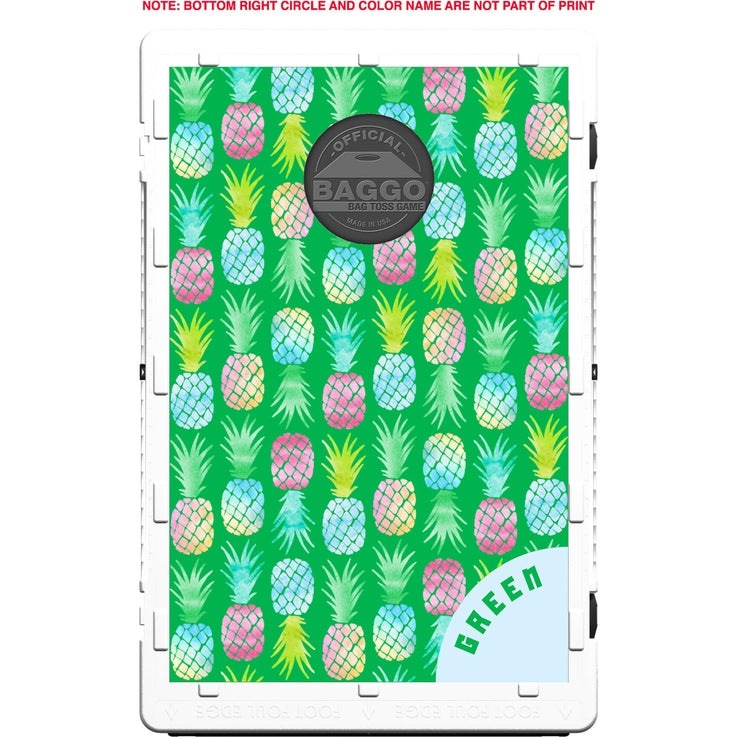 Pineapple Pattern Bean Bag Toss Game by BAGGO