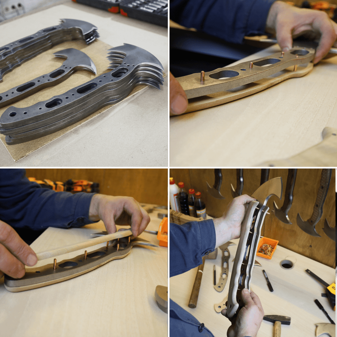 AncientSmithy Hand forged tomahawk "Nanook"