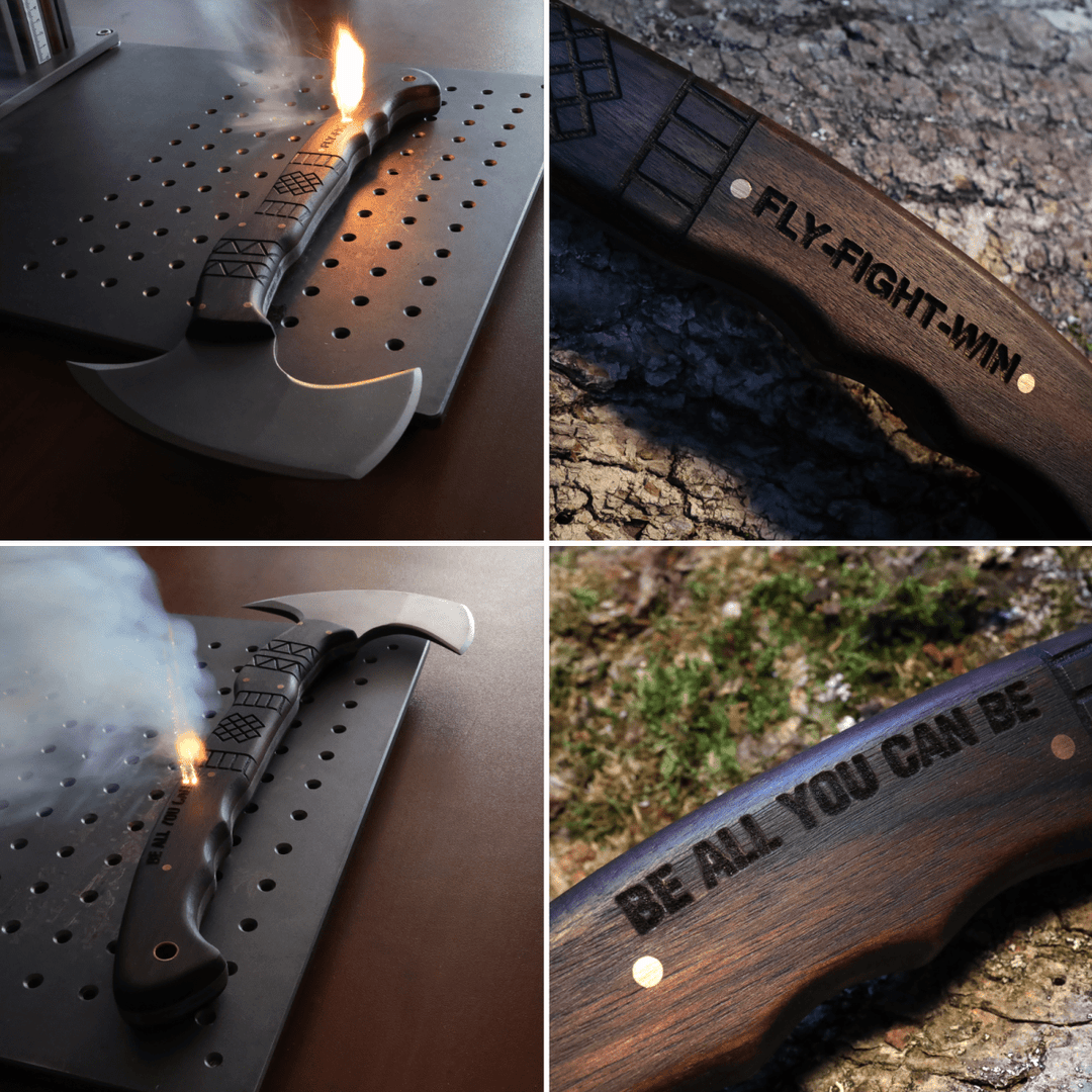 AncientSmithy Hand forged tomahawk "Nanook"