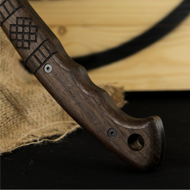 AncientSmithy Handcrafted tomahawk "Takoda" with tribal engraving