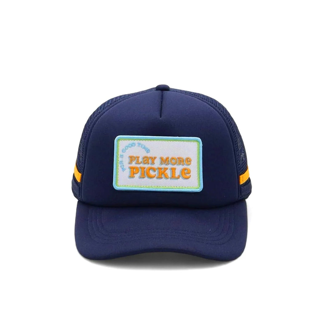 Swinton Pickleball Play More Pickle Navy Hat