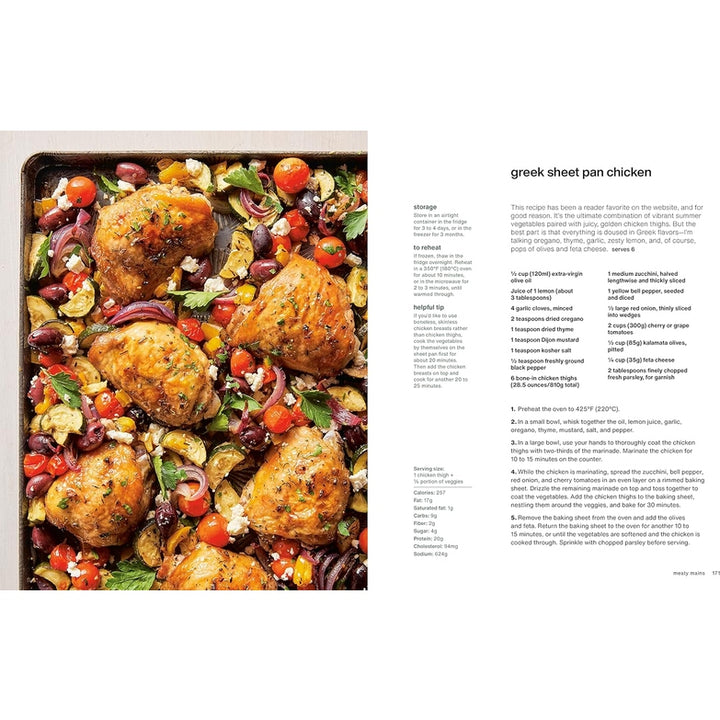 Downshiftology Healthy Meal Prep: 100+ Make-Ahead Recipes and Quick-Assembly Meals Spiral Bound