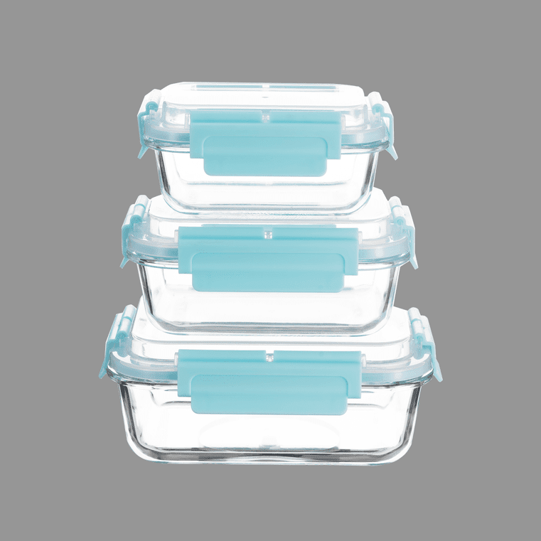 High Top Lid Rectangle Containers