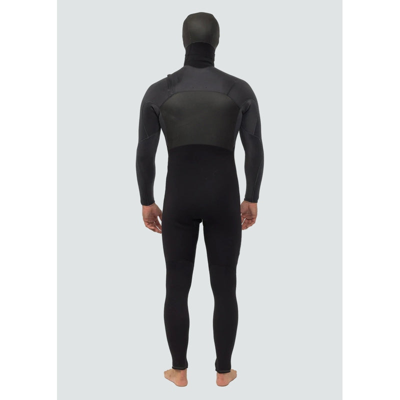 High Seas II 5-4 Full Hooded Chest Zip Wetsuit