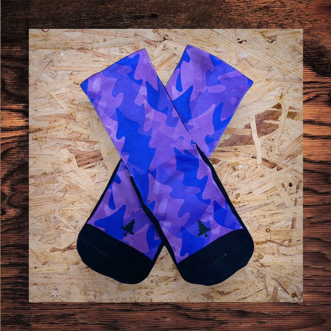 Moisture-Wicking Sublimated Socks - HLT Camo 6" SUB6