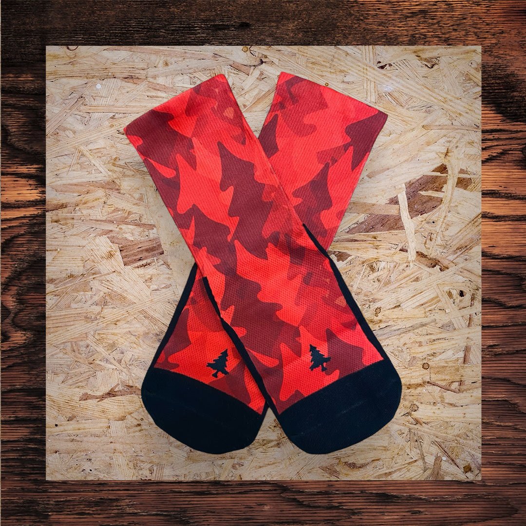 Moisture-Wicking Sublimated Socks - HLT Camo 6" SUB6