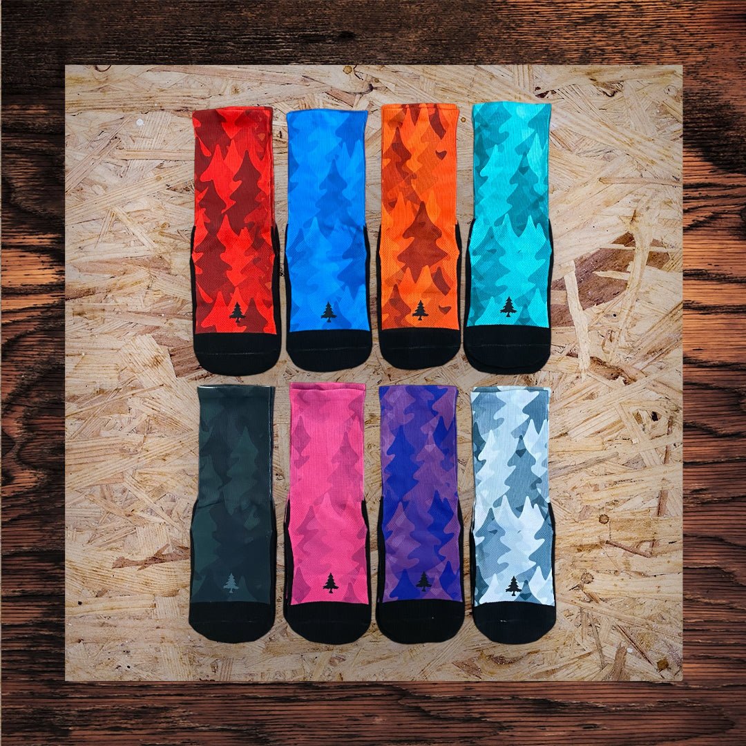 Moisture-Wicking Sublimated Socks - HLT Camo 6" SUB6