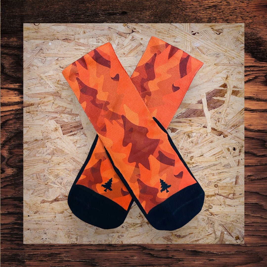 Moisture-Wicking Sublimated Socks - HLT Camo 6" SUB6