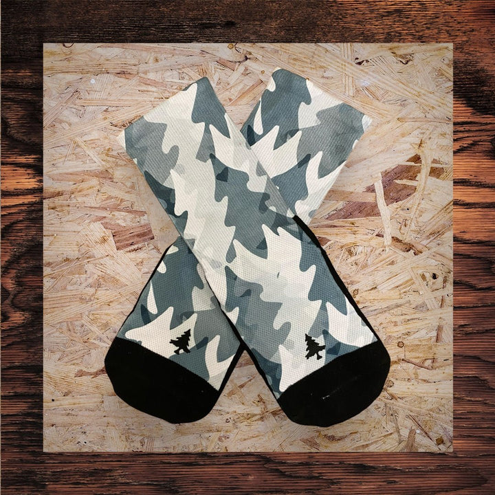 Moisture-Wicking Sublimated Socks - HLT Camo 6" SUB6
