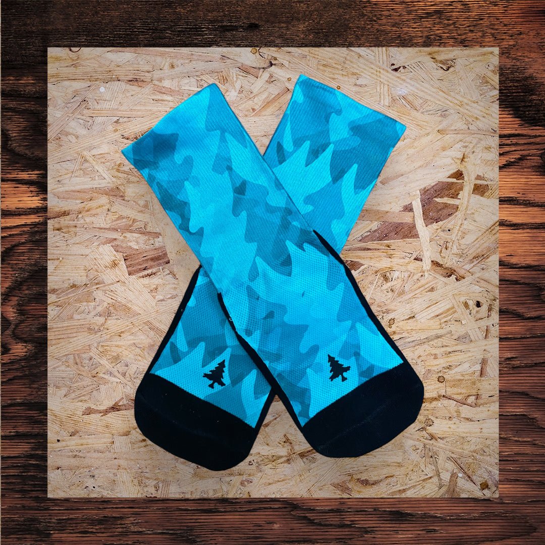 Moisture-Wicking Sublimated Socks - HLT Camo 6" SUB6