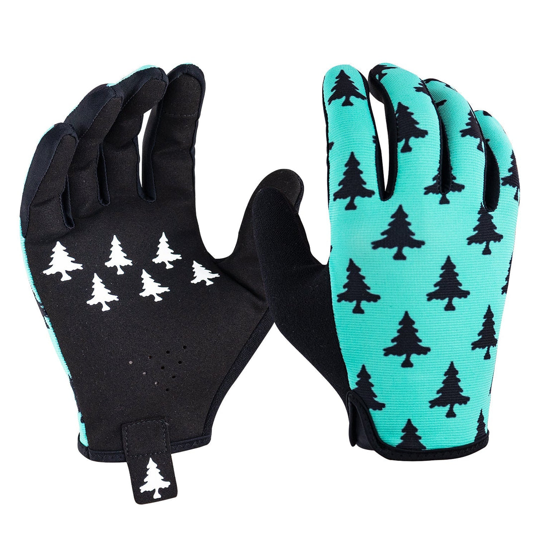 HLT SendIt S2 Minimal Cycling Gloves - Celeste