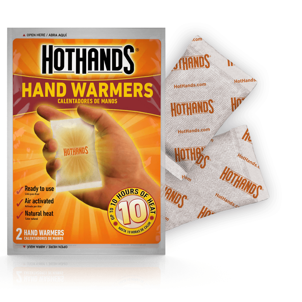 TRAPSKI HotHands Hand Warmers - Long Lasting Safe Natural Odorless Air Activated Warmers - Up to 10 Hours of Heat - 40 Pair Box