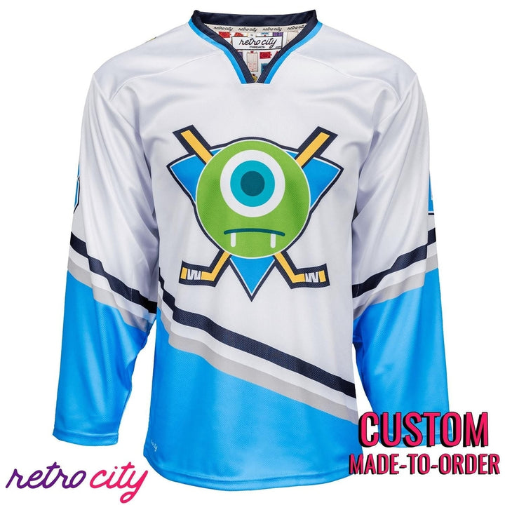 Monstropolis Monsters Hockey Jersey Custom Made