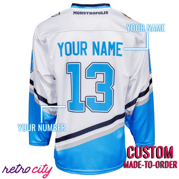 Monstropolis Monsters Hockey Jersey Custom Made