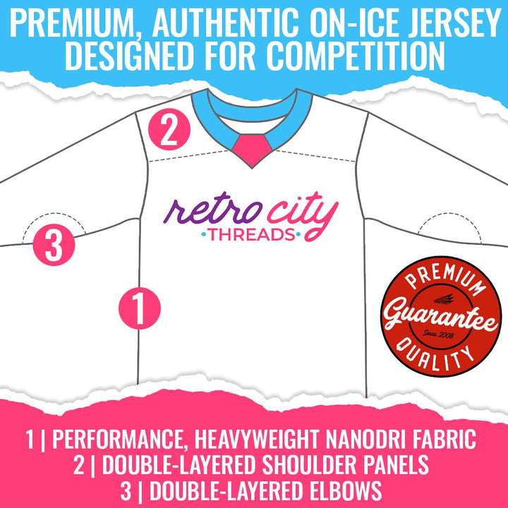 Slap Shot Hockey Jersey - Charlestown Chiefs Replica