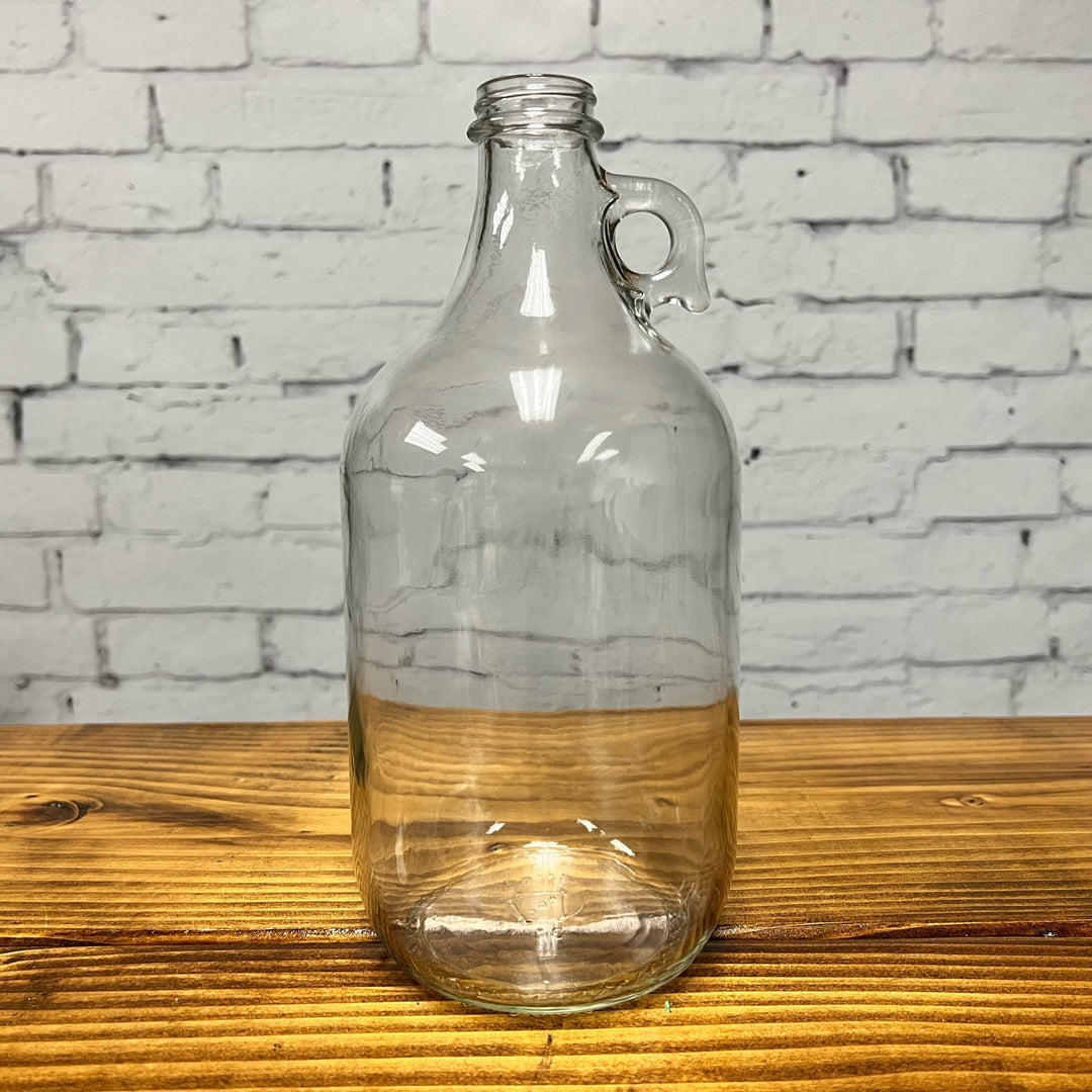 Rustic Strength Half Gallon Glass Jug with Cap