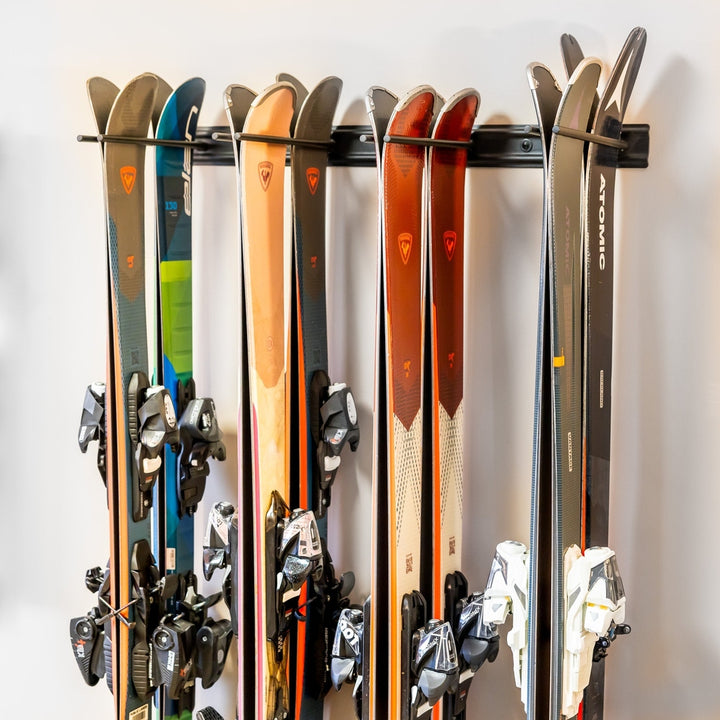 Snowbasin Ski Storage Rack for 8 Pairs