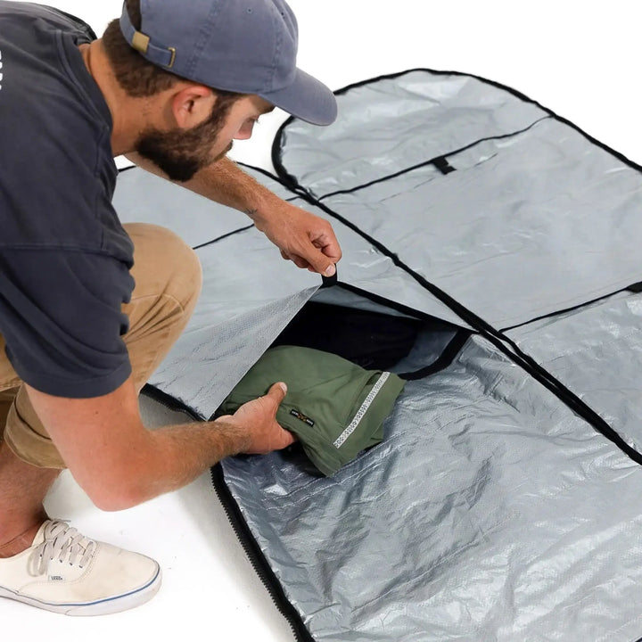 Olive Drab Padded Day / Travel Board Bag