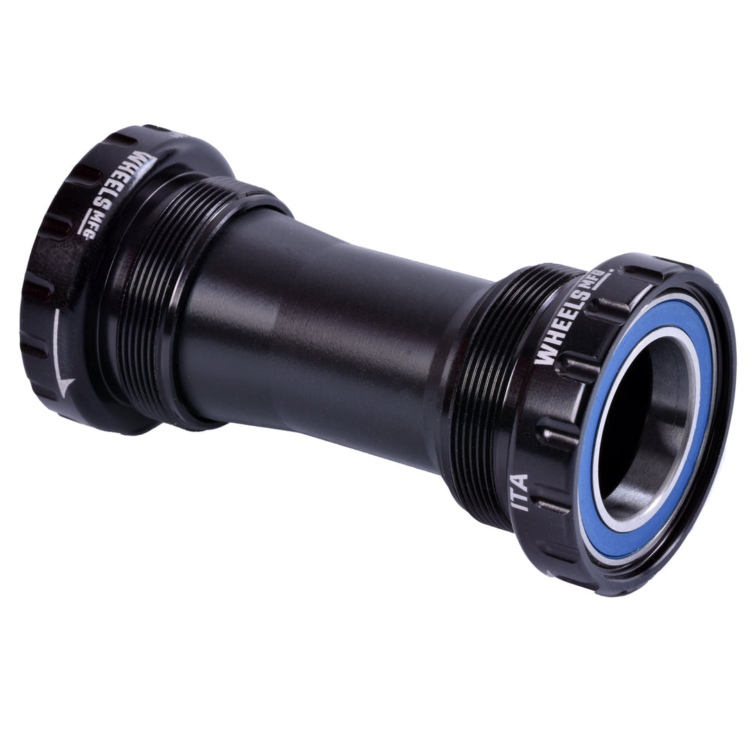 Italian Threaded Road ABEC-3 BB for 24mm Cranks (Shimano) - Black
