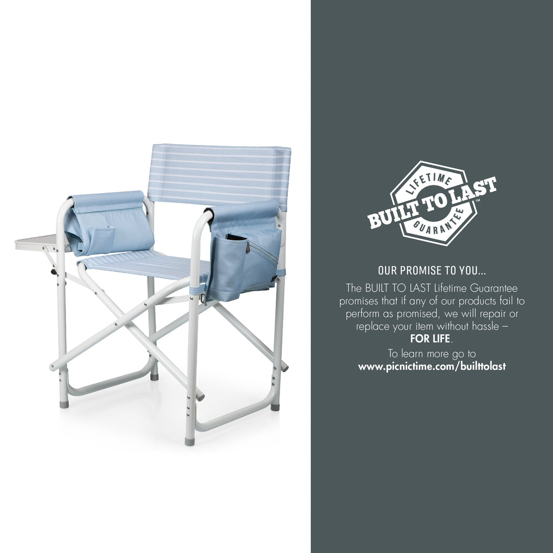 Picnic Time Outdoor Directors Folding Chair