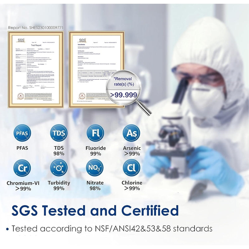 Waterdrop Instant Hot Water Dispenser, Reverse Osmosis System, K6