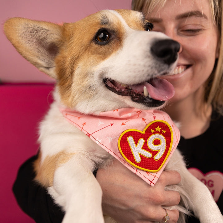 K9 Sport Sack Heart Patch