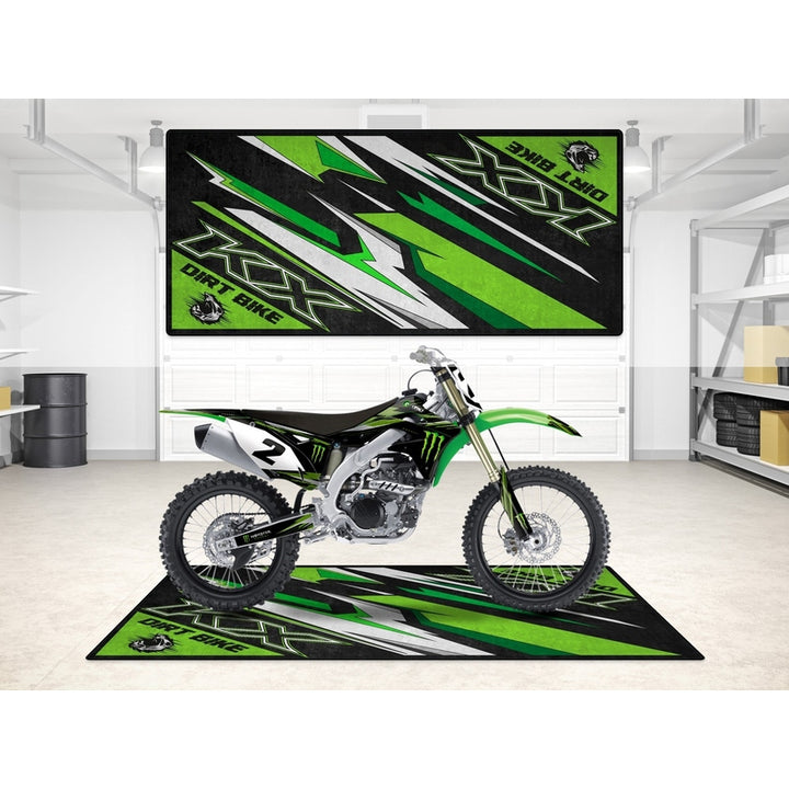 MPM Motorcycle Mat for Kawasaki KX - MM7252