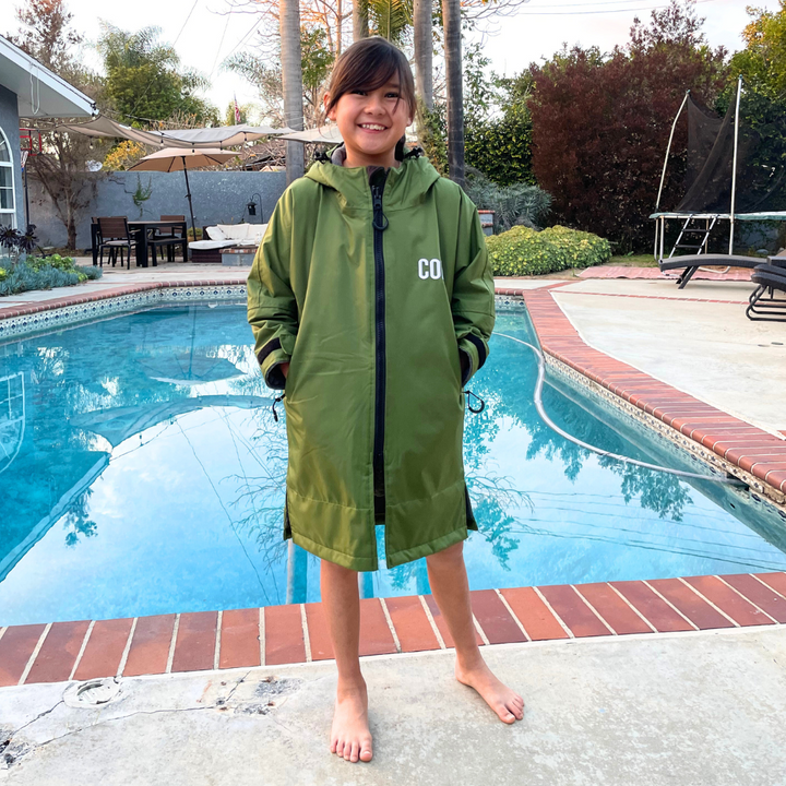 COR Surf Waterproof Swim Parka COR Green