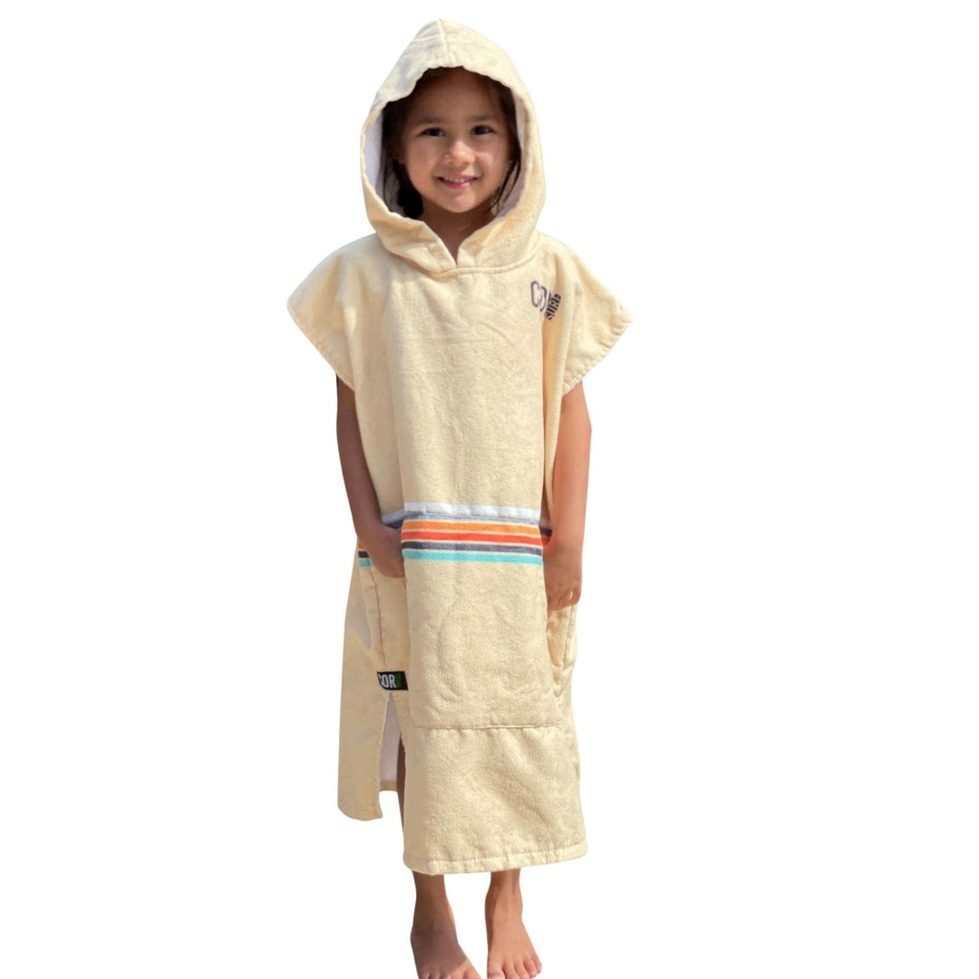 COR Surf Retro Sand Changing Towel Poncho - Kids Small