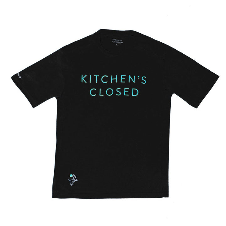 Swinton Pickleball Men's Kitchen's Closed Performance Shirt Black