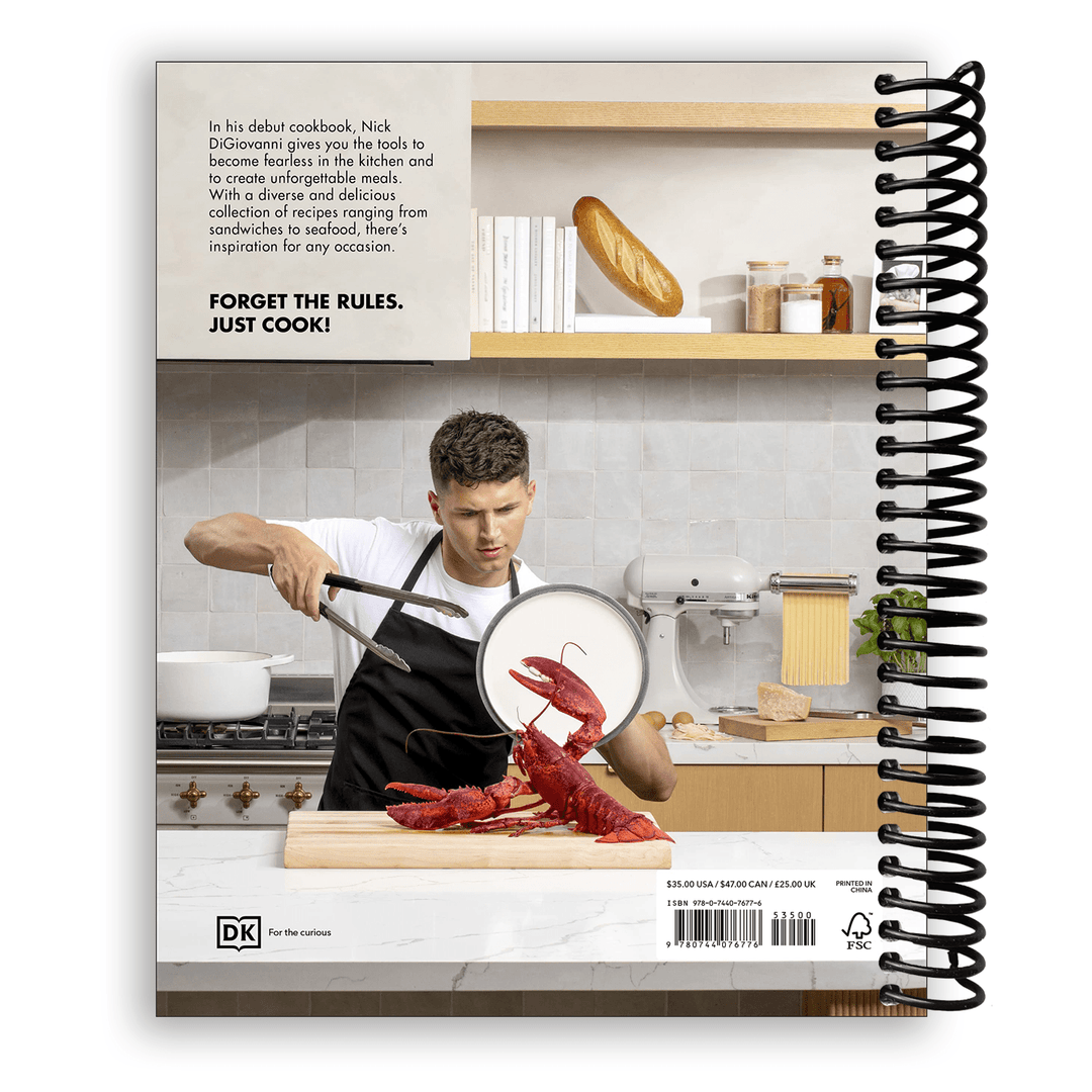 Knife Drop: Creative Recipes Anyone Can Cook Spiral Bound