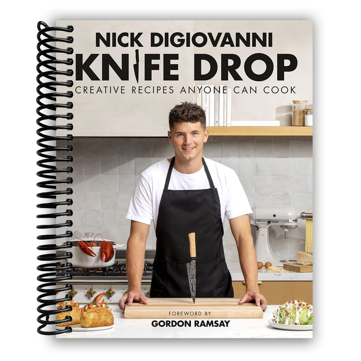 Knife Drop: Creative Recipes Anyone Can Cook Spiral Bound