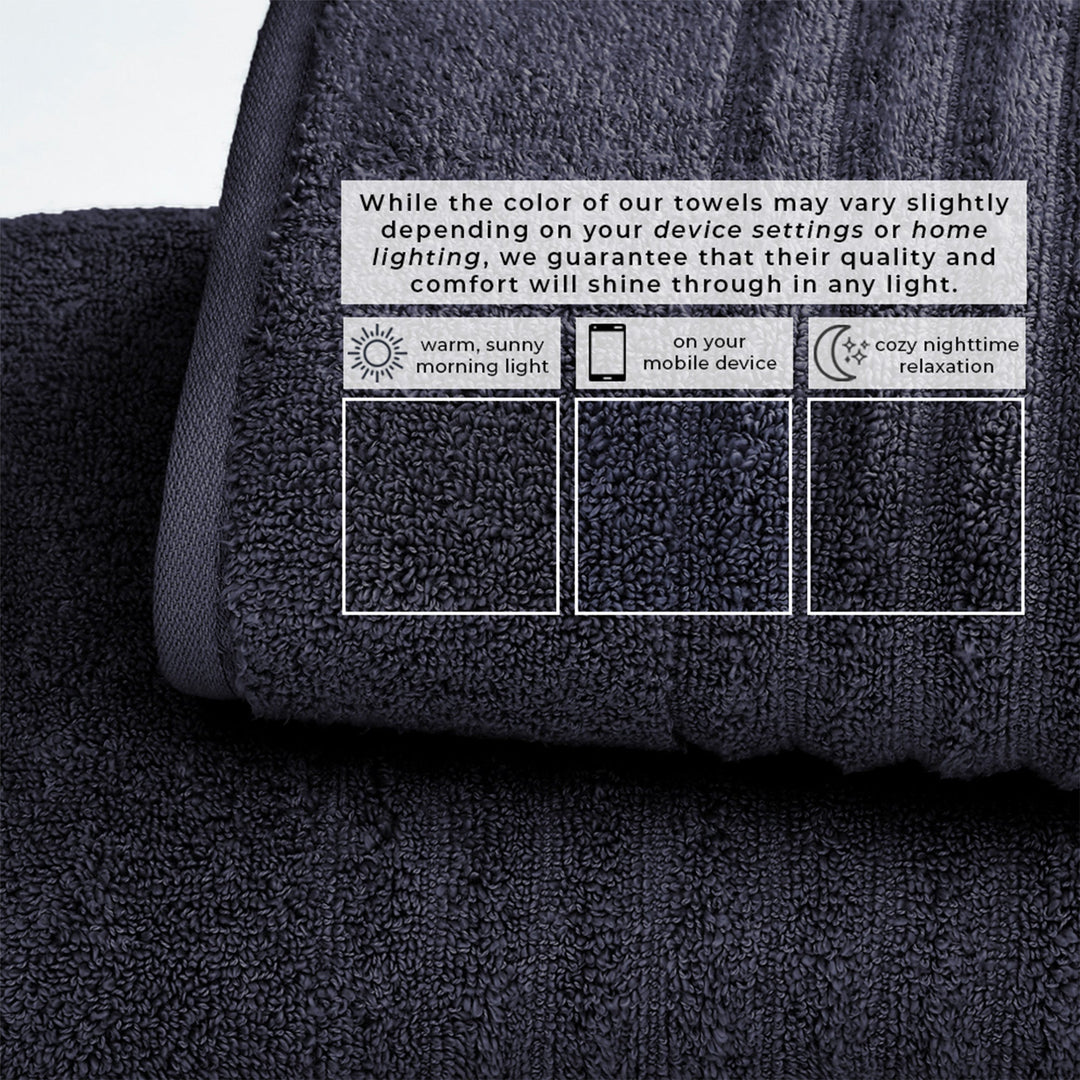 Combed Cotton Bath Towels - Karina Collection