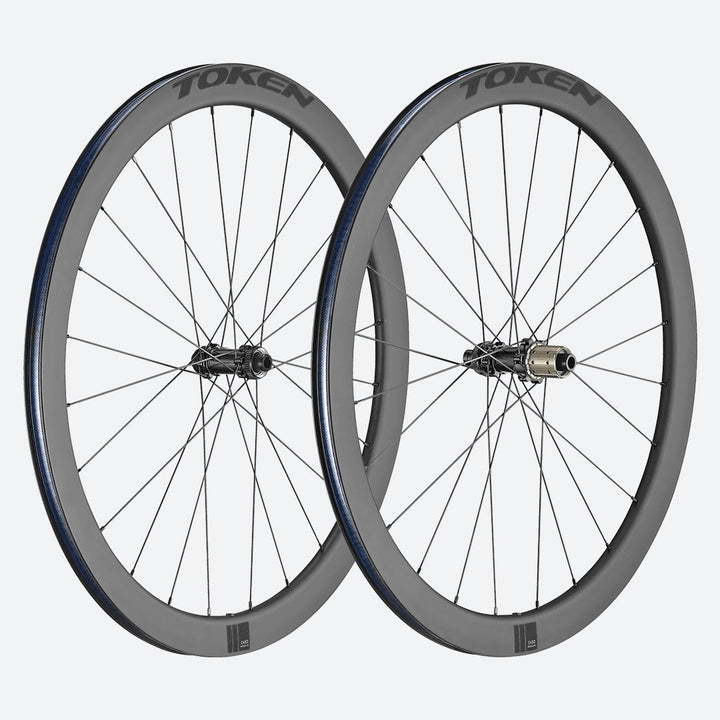 Token C45D 45mm Carbon Clincher Road Racing Disc Brake 700c Wheelset