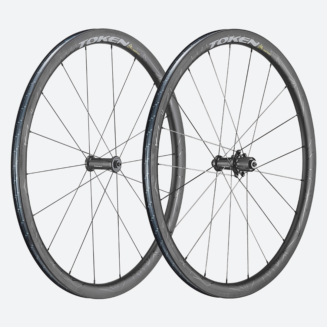 Token Ventous Disc 36mm Carbon Tubeless Road Racing 700c Wheelset