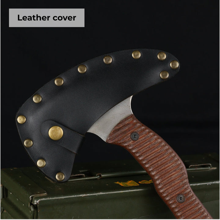 AncientSmithy Compact tactical tomahawk with polymer composite handle