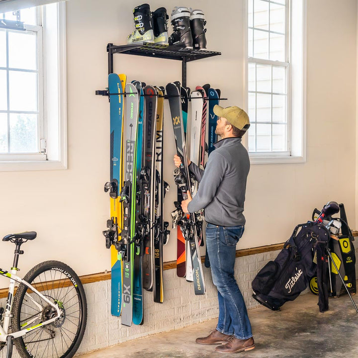 Solitude Ski Storage System for 10 Pairs of Skis