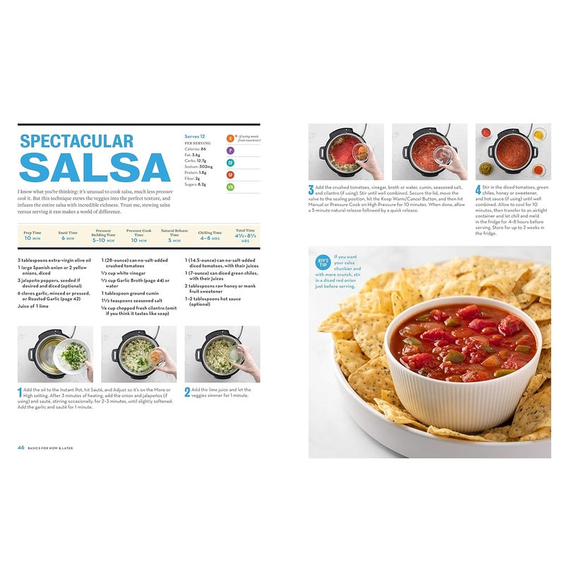 The Lighter Step-By-Step Instant Pot Cookbook: Easy Recipes for a Slimmer, Healthier You Spiral Bound