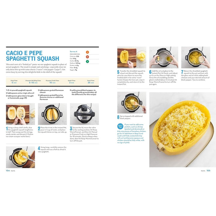 The Lighter Step-By-Step Instant Pot Cookbook: Easy Recipes for a Slimmer, Healthier You Spiral Bound