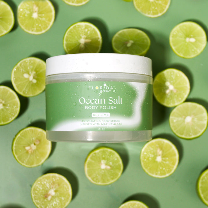 Florida Glow Key Lime Ocean Salt Body Polish