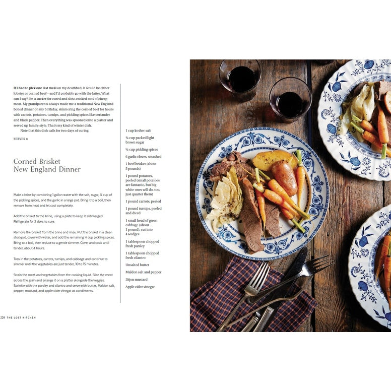 The Lost Kitchen: Recipes and a Good Life Found in Freedom, Maine: A Cookbook Spiral Bound