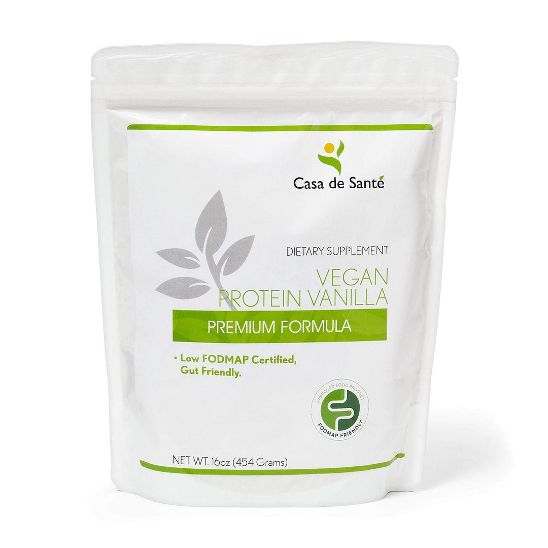 casa de sante Low FODMAP Certified Elemental Vegan Protein Powder Gut Friendly, Gluten, Dairy, Soy, Grain & Sugar Free Keto Paleo Low Carb No Seed Oil + Superfoods