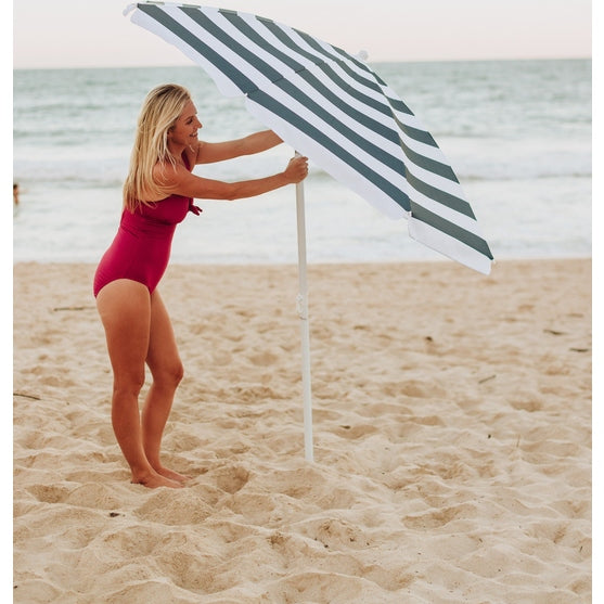 Picnic Time 5.5 Ft. Portable Beach Umbrella