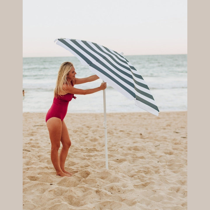 Picnic Time 5.5 Ft. Portable Beach Umbrella