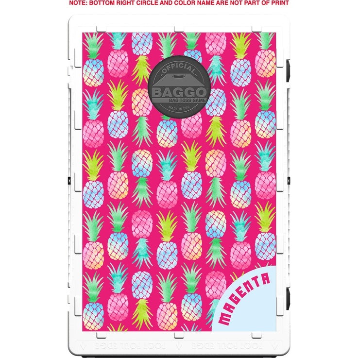 Pineapple Pattern Bean Bag Toss Game by BAGGO