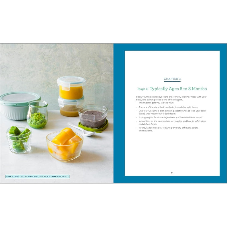 Make-Ahead Baby Food Cookbook: Meal Plans and Recipes for Every Stage Spiral Bound