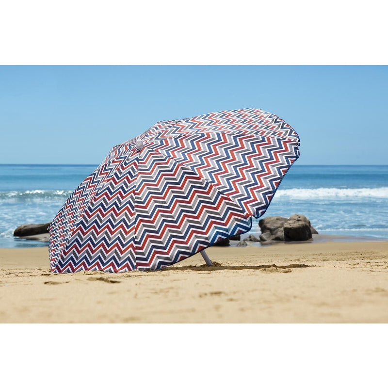 Picnic Time 5.5 Ft. Portable Beach Umbrella
