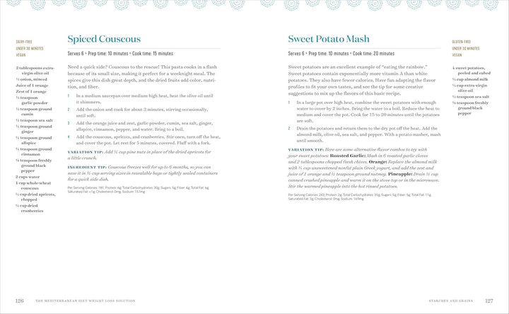 The Mediterranean Diet Weight Loss Solution: The 28-Day Kickstart Plan for Lasting Weight Loss Spiral Bound