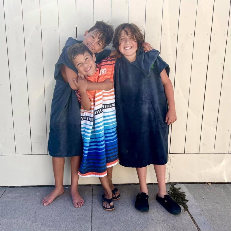 COR Surf Kids Changing Towel Poncho - Solid Colors